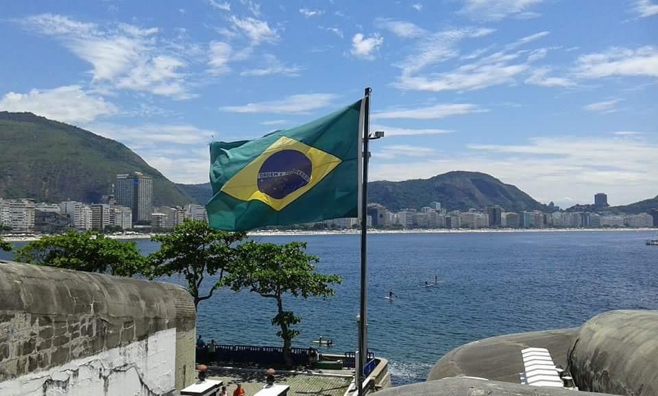 Copacabana uma quadra da praia Rio de Janeiro Exterior foto